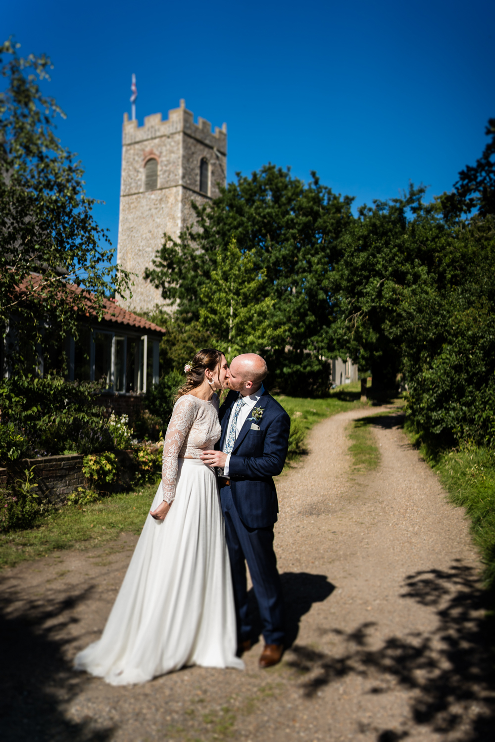 Suffolk Field Wedding Him and Her Wedding Photography