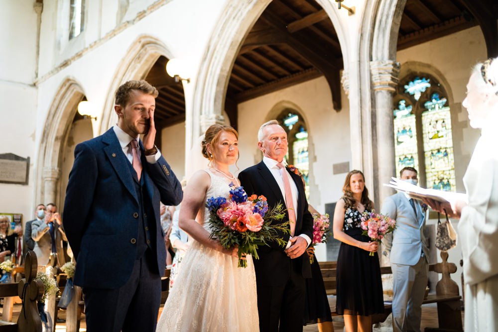 Swaffham Prior Village Hall Wedding Him and Her Wedding Photography