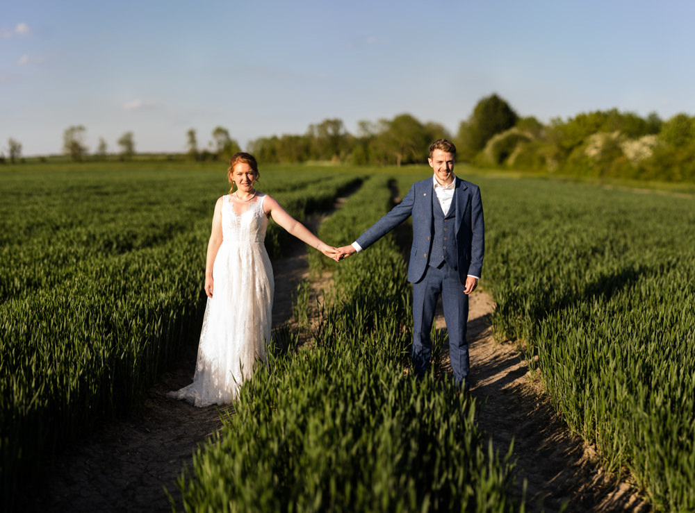 Swaffham Prior Village Hall Wedding Him and Her Wedding Photography