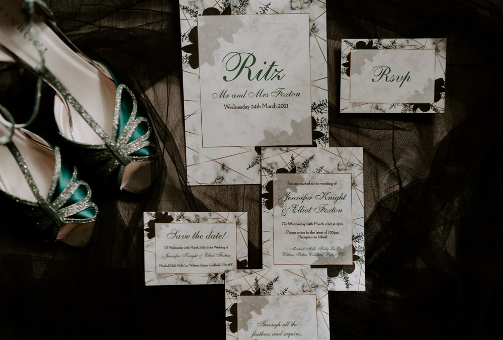 Stationery Invite Invitation Gatsby Art Deco 1920s Wedding Ideas Gina Fernandes Photography