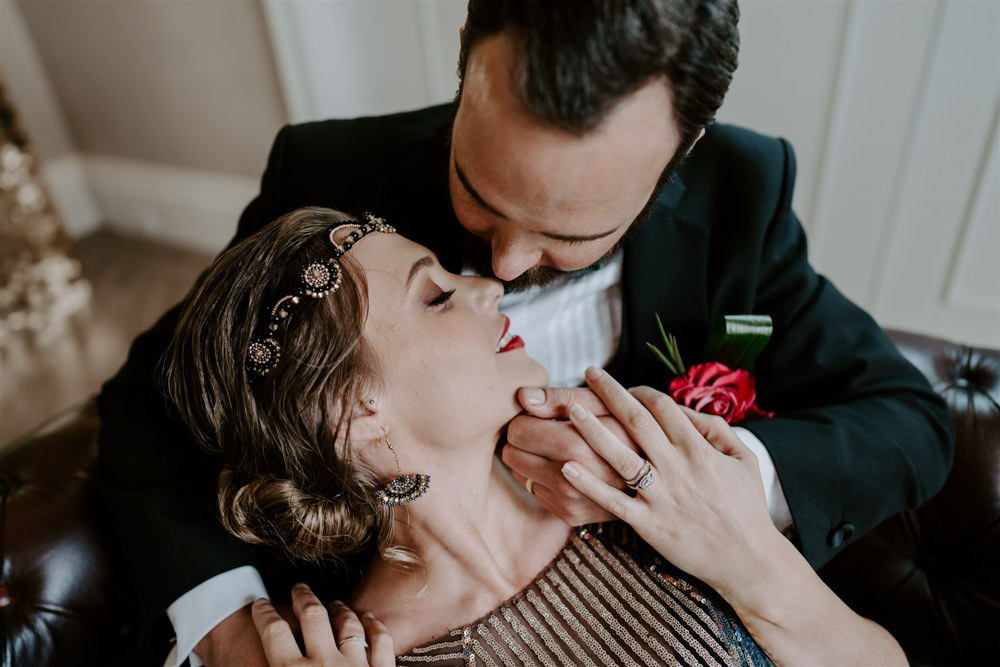 Bride Bridal Hair Style 1920s Wedding Ideas Gina Fernandes Photography