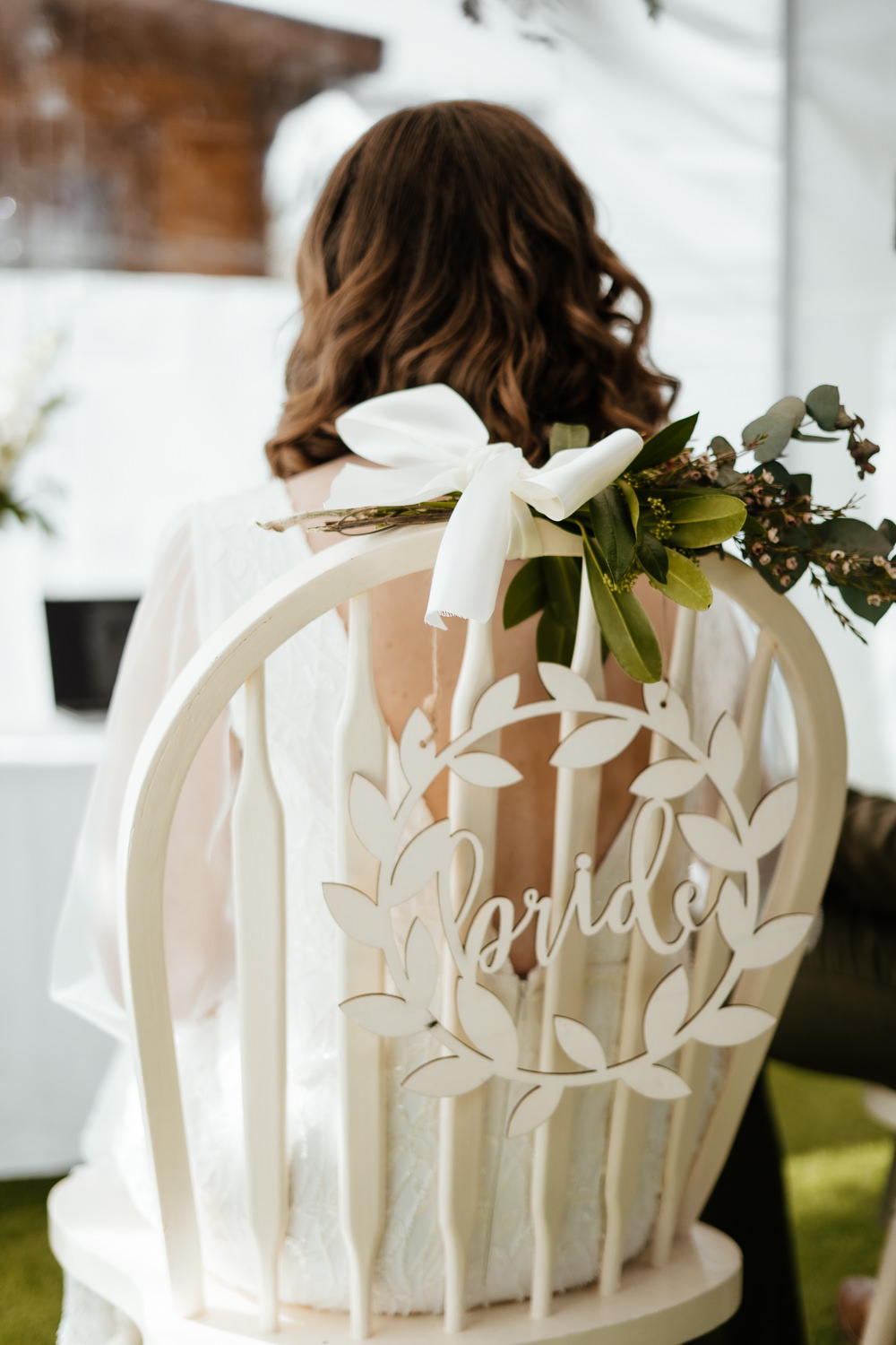 Chair Sign Afternoon Tea Wedding Beans On Toast For Two