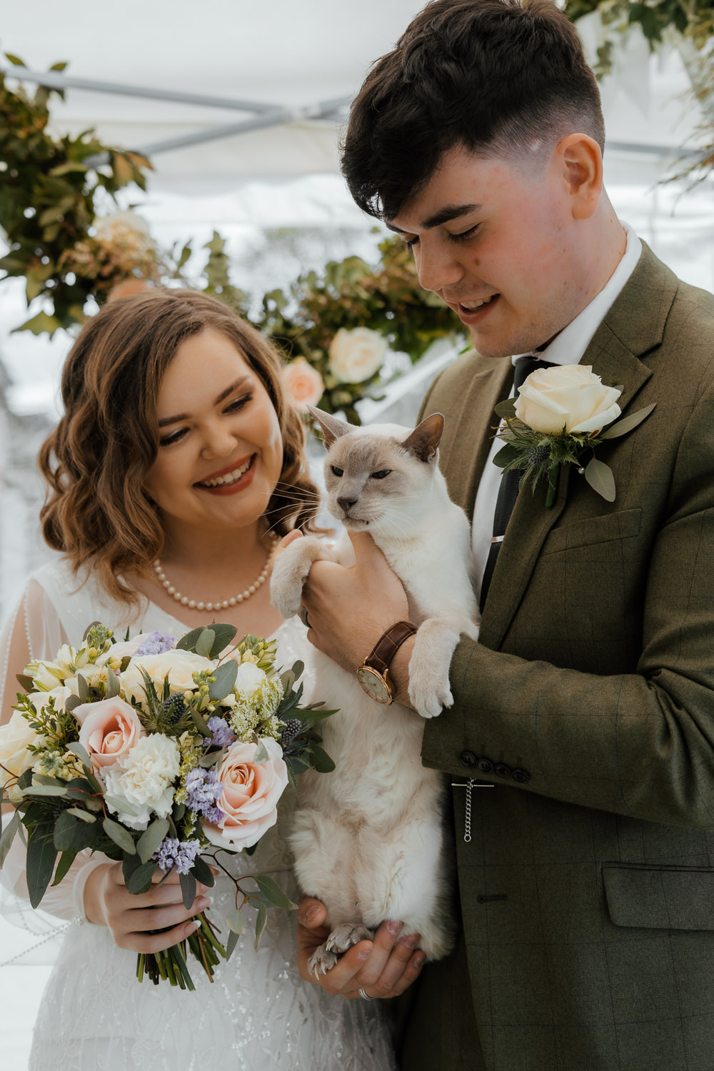 Pet Cat Afternoon Tea Wedding Beans On Toast For Two