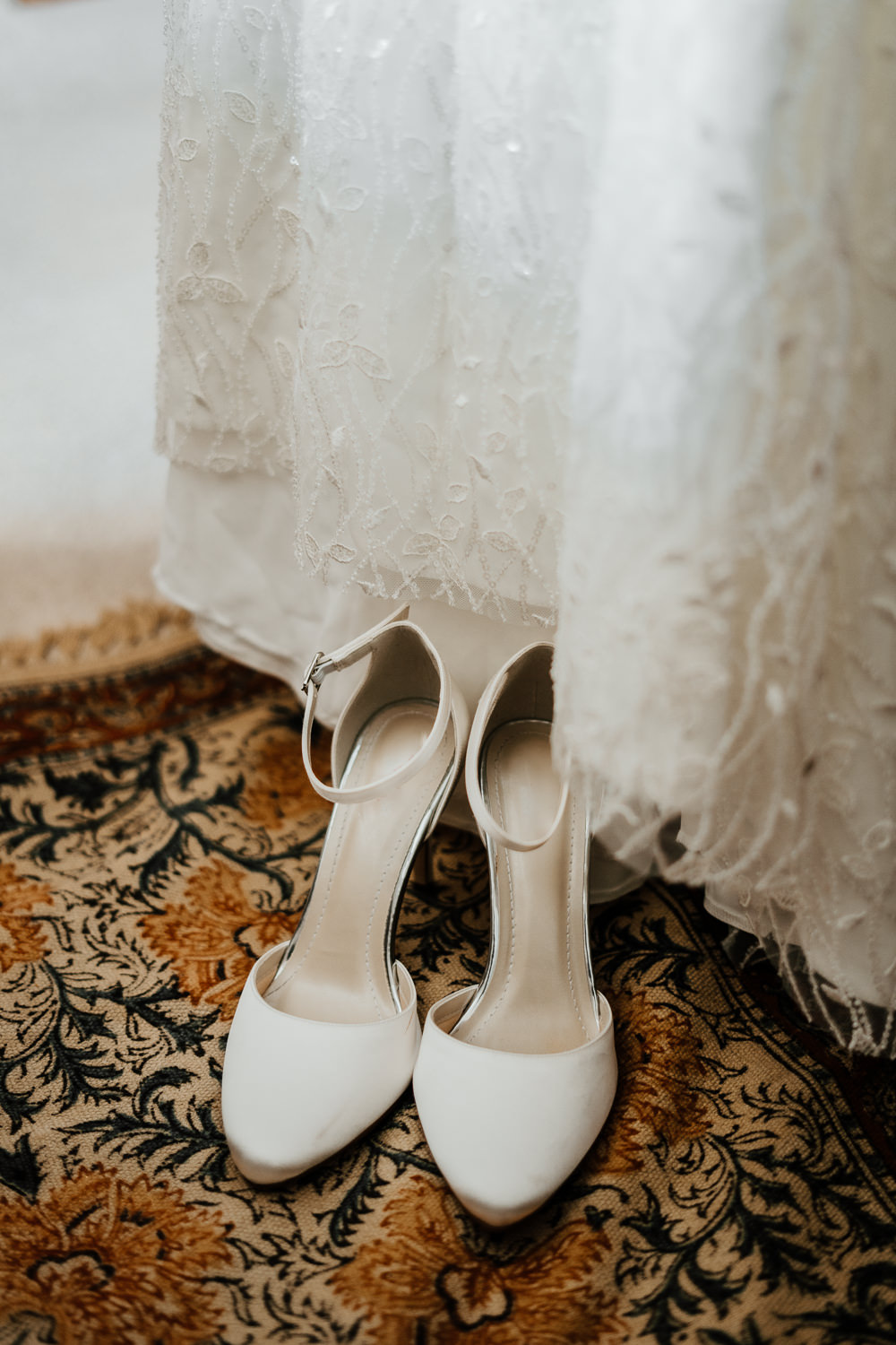 Afternoon Tea Wedding Beans On Toast For Two Bride Bridal Shoes