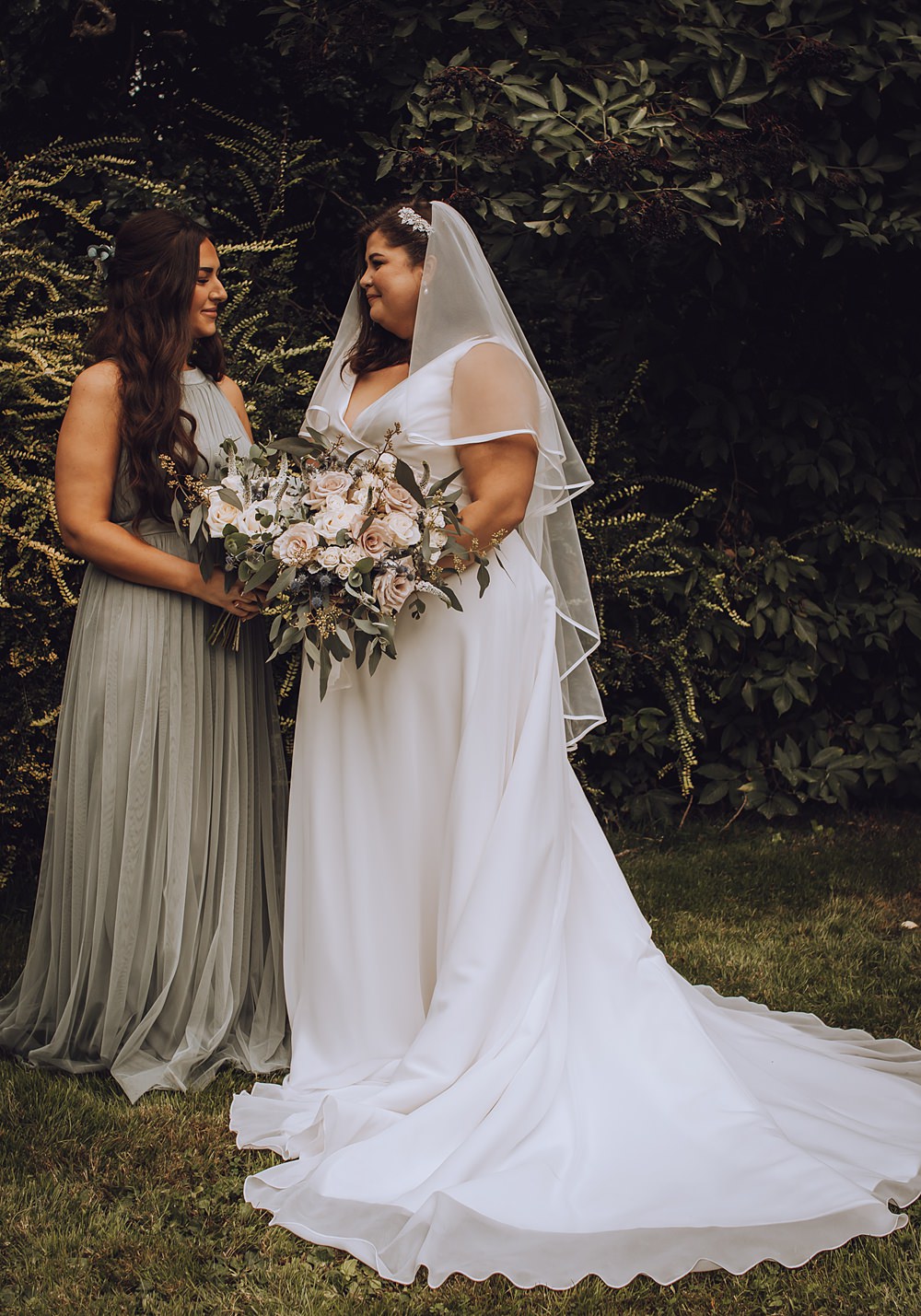Sage Green Bridesmaid Dress Dresses Blue Pigeons Wedding Charlotte Claricoat Photography