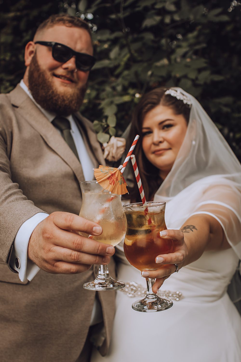 Cocktails Drinks Blue Pigeons Wedding Charlotte Claricoat Photography