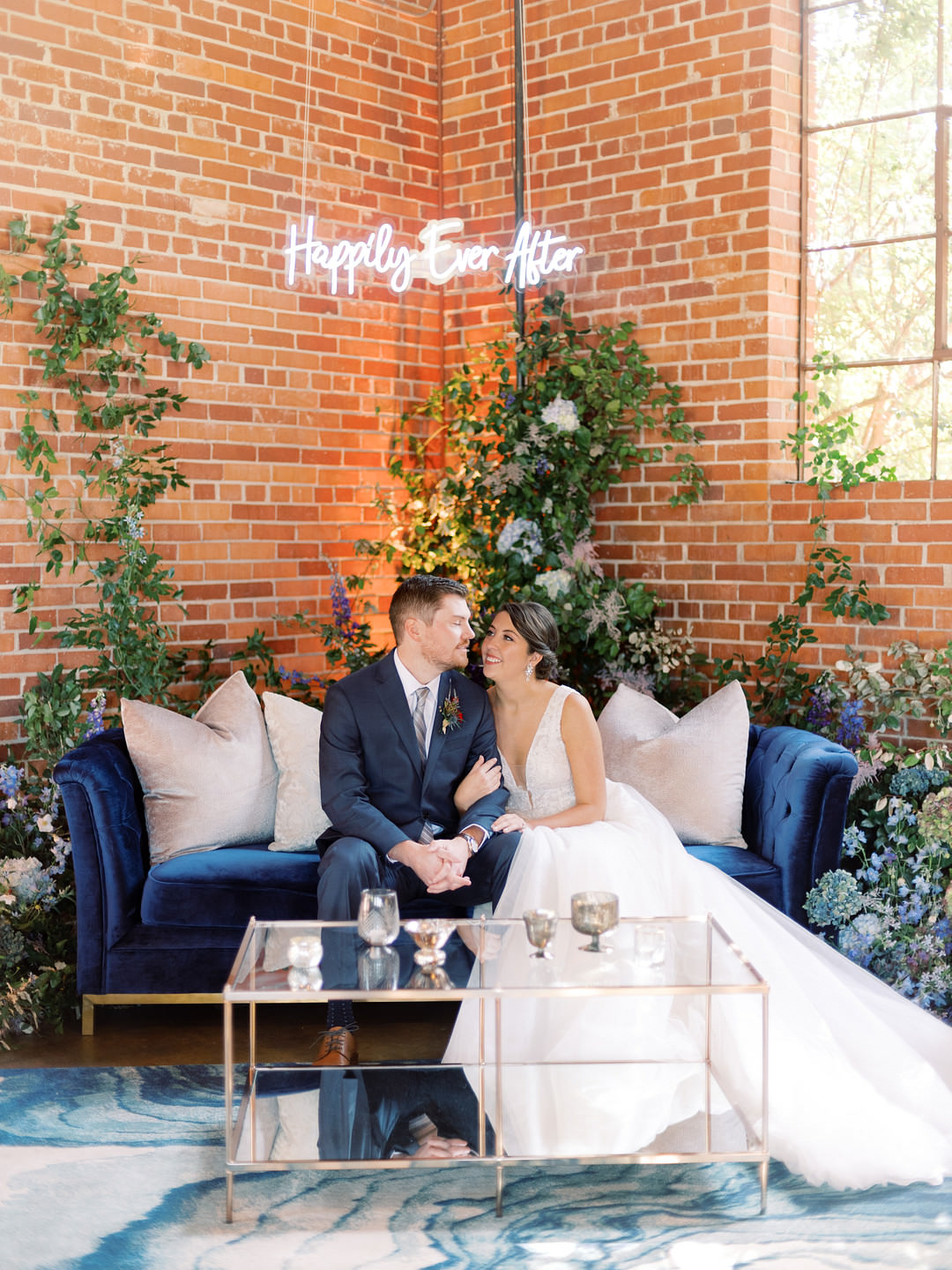 Seating Area Neon Sign Columbia South Carolina Wedding Landon Jacob Productions