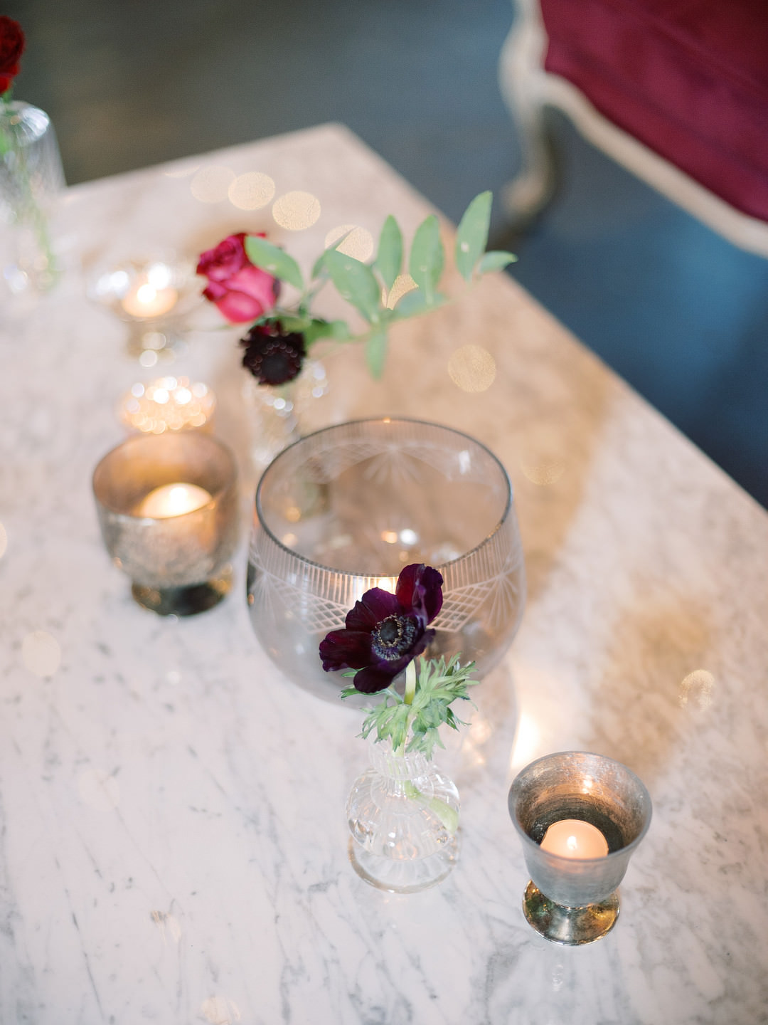 Flowers Candles Decor Table Columbia South Carolina Wedding Landon Jacob Productions