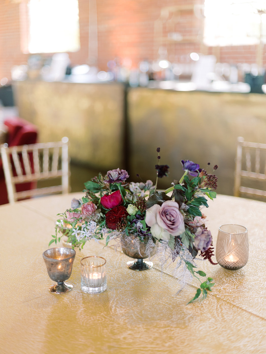 Flowers Candles Decor Table Columbia South Carolina Wedding Landon Jacob Productions