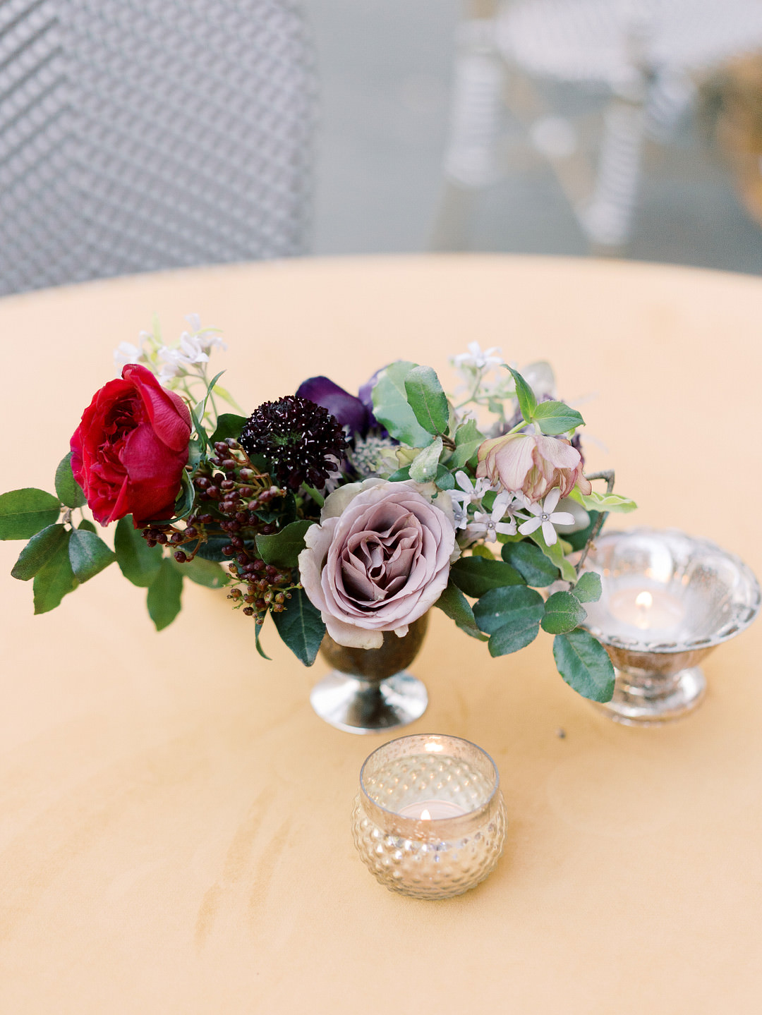 Flowers Candles Decor Table Columbia South Carolina Wedding Landon Jacob Productions
