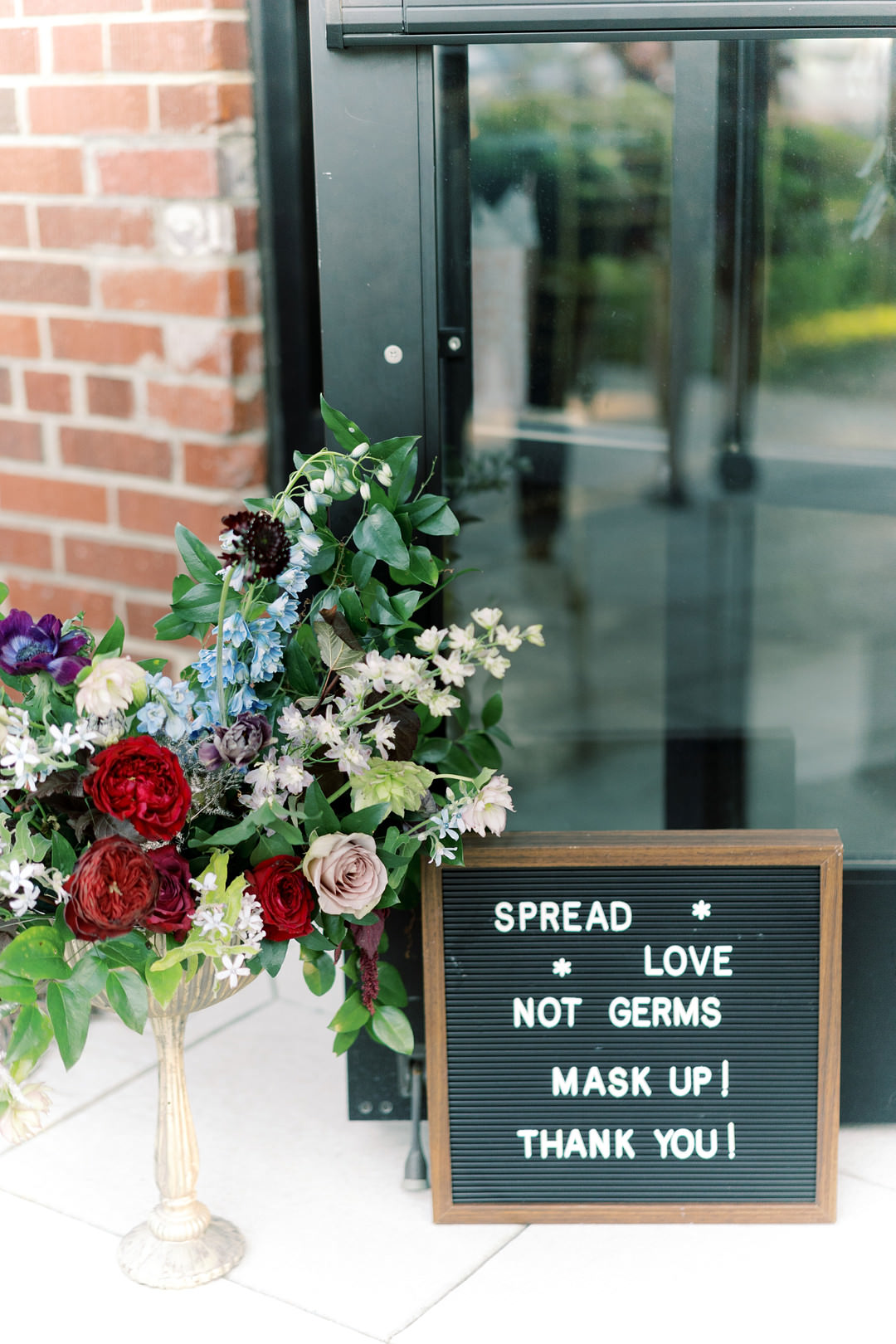 Sign Signs Signage Flowers Columbia South Carolina Wedding Landon Jacob Productions