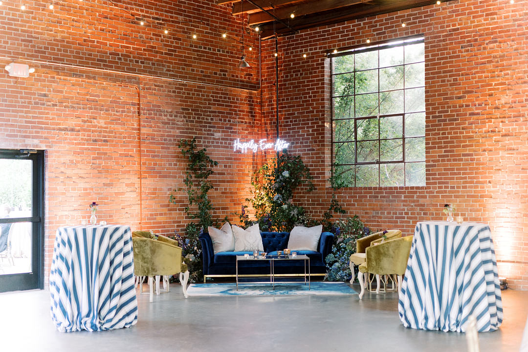 Seating Area Neon Sign Columbia South Carolina Wedding Landon Jacob Productions