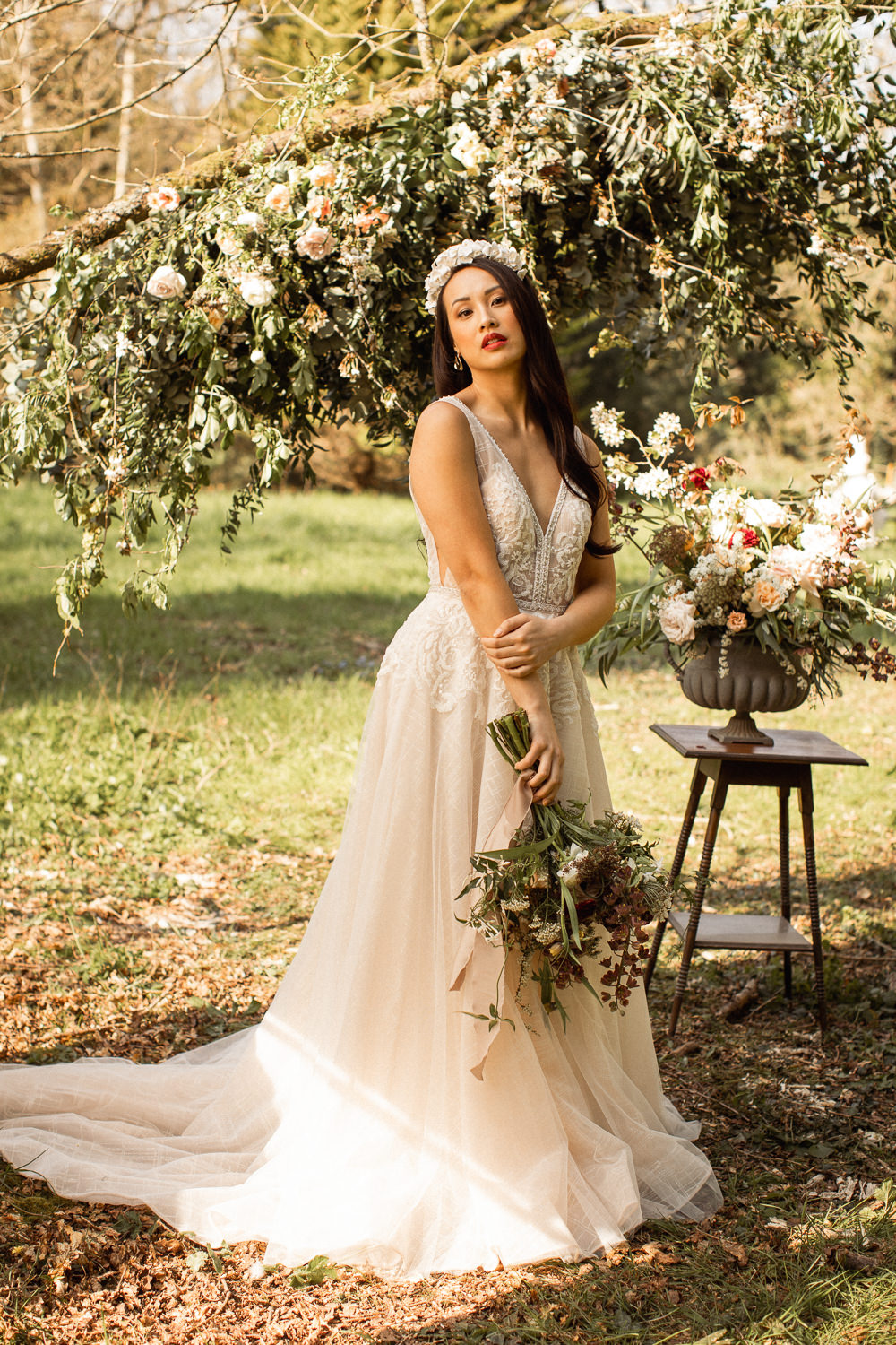 Natural Outdoor Wedding Lottie Topping