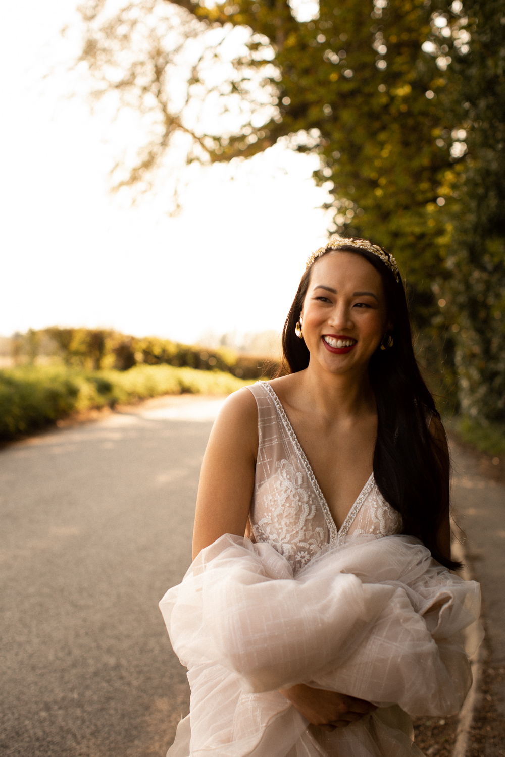 Natural Outdoor Wedding Lottie Topping