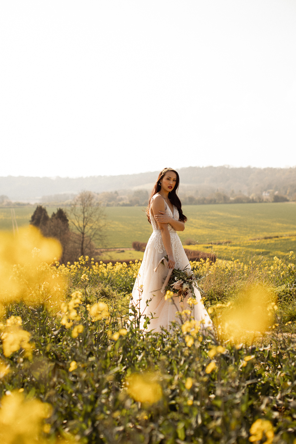 Natural Outdoor Wedding Lottie Topping