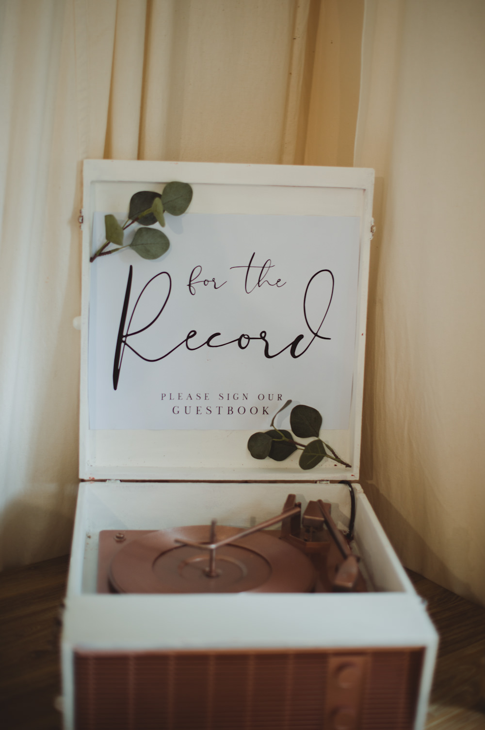 Record Music Favours New Forest Wedding Sasha Weddings