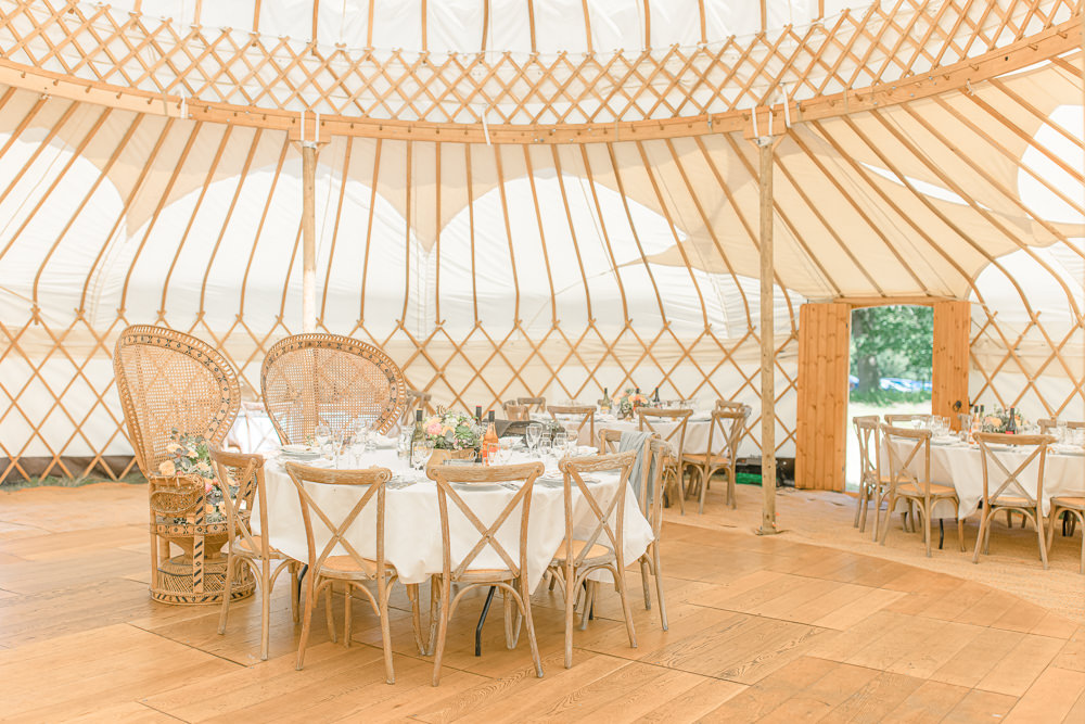 Yurt Reception Decor Paper Mill Wedding Jasmine Skye Photography