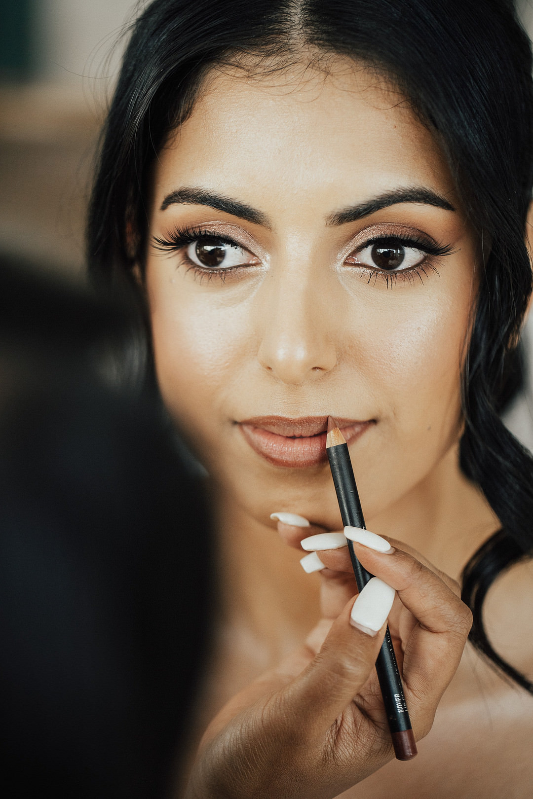 Bride Bridal Make Up Stones of the Yarra Valley Wedding Rick Liston Photography