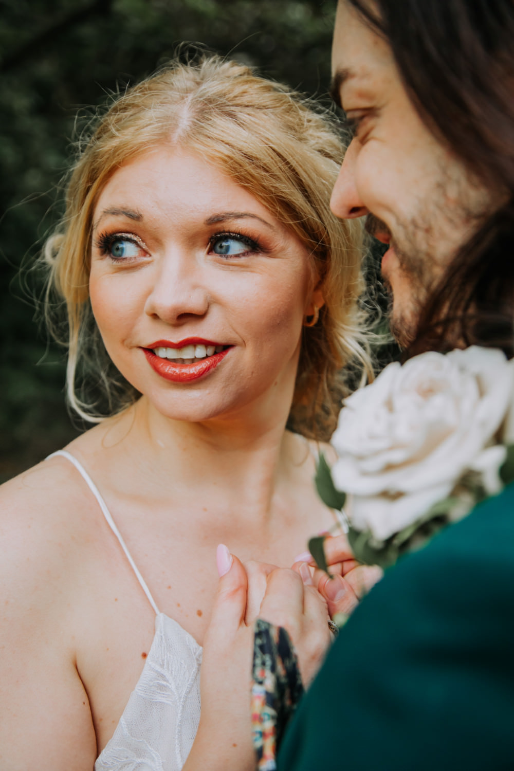 Bride Bridal Make Up Tea Party Wedding Charly Mae Photography