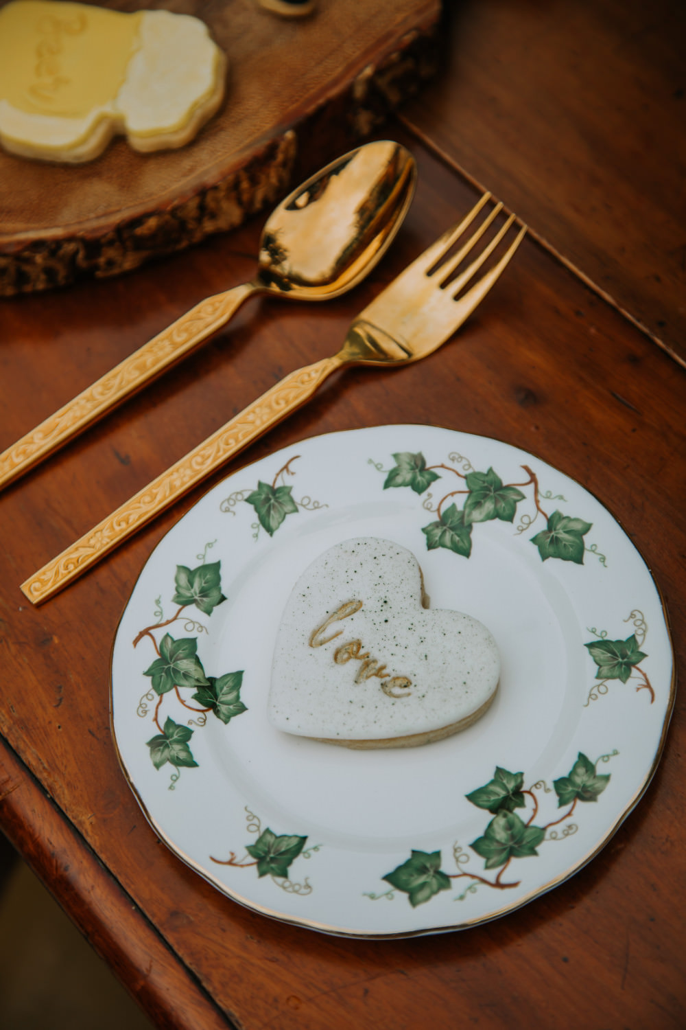 Biscuit Cookie Favour Tea Party Wedding Charly Mae Photography