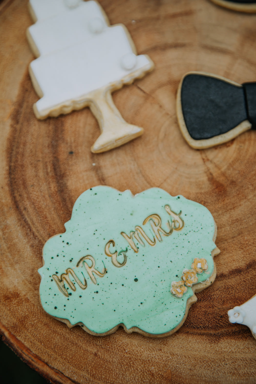Biscuit Cookie Favour Tea Party Wedding Charly Mae Photography