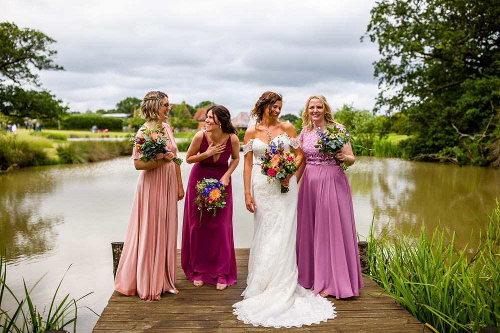 Pink Purple Bridesmaids Dress Dresses Travel Theme Wedding Livvy Hukins Photography
