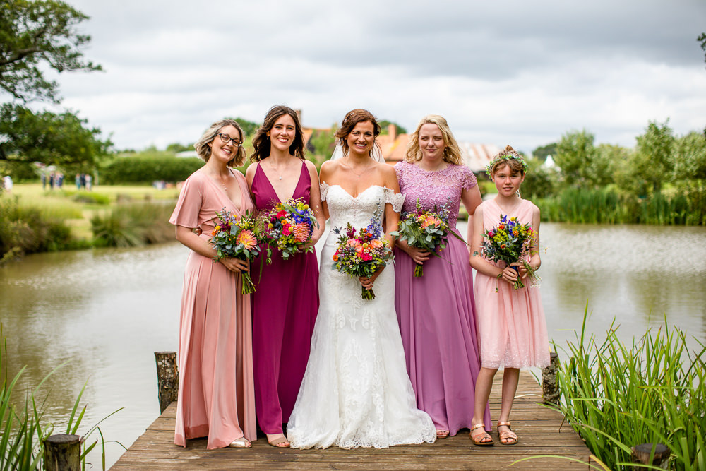 Pink Purple Bridesmaids Dress Dresses Travel Theme Wedding Livvy Hukins Photography