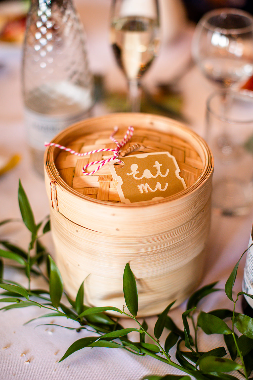 Bamboo Food Box Travel Theme Wedding Livvy Hukins Photography
