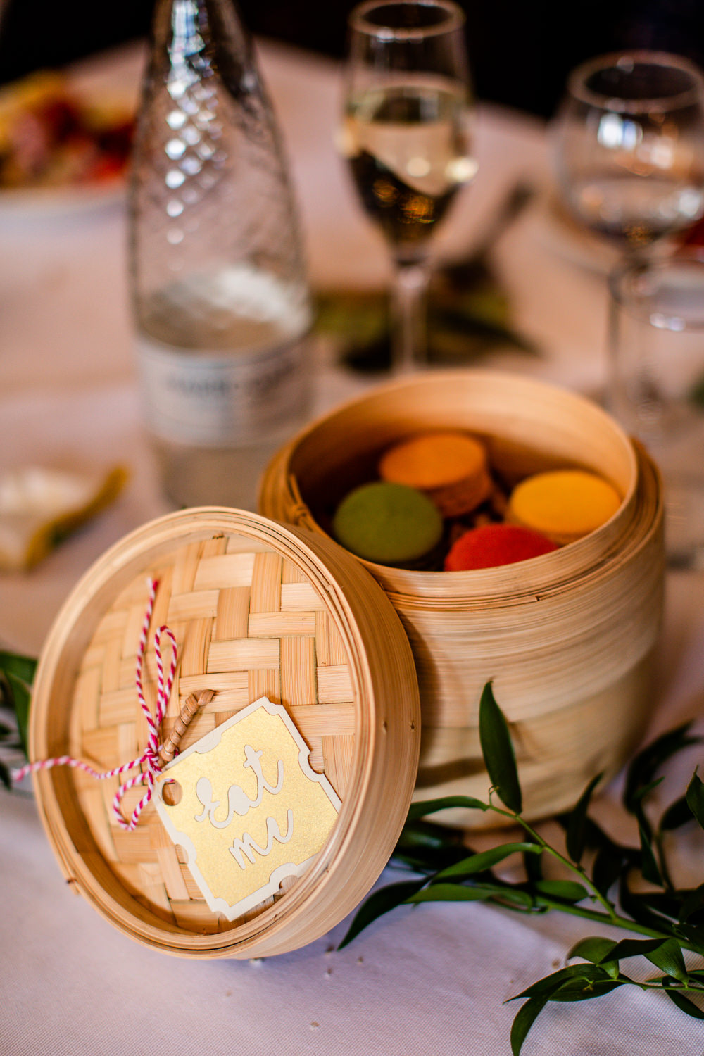 Bamboo Food Box Travel Theme Wedding Livvy Hukins Photography