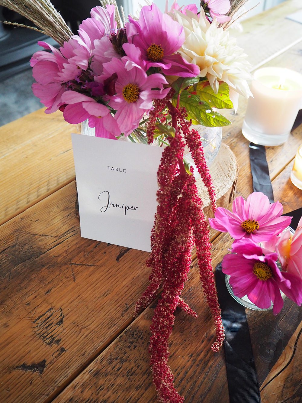 Wedding Table Decor Ideas Stationery