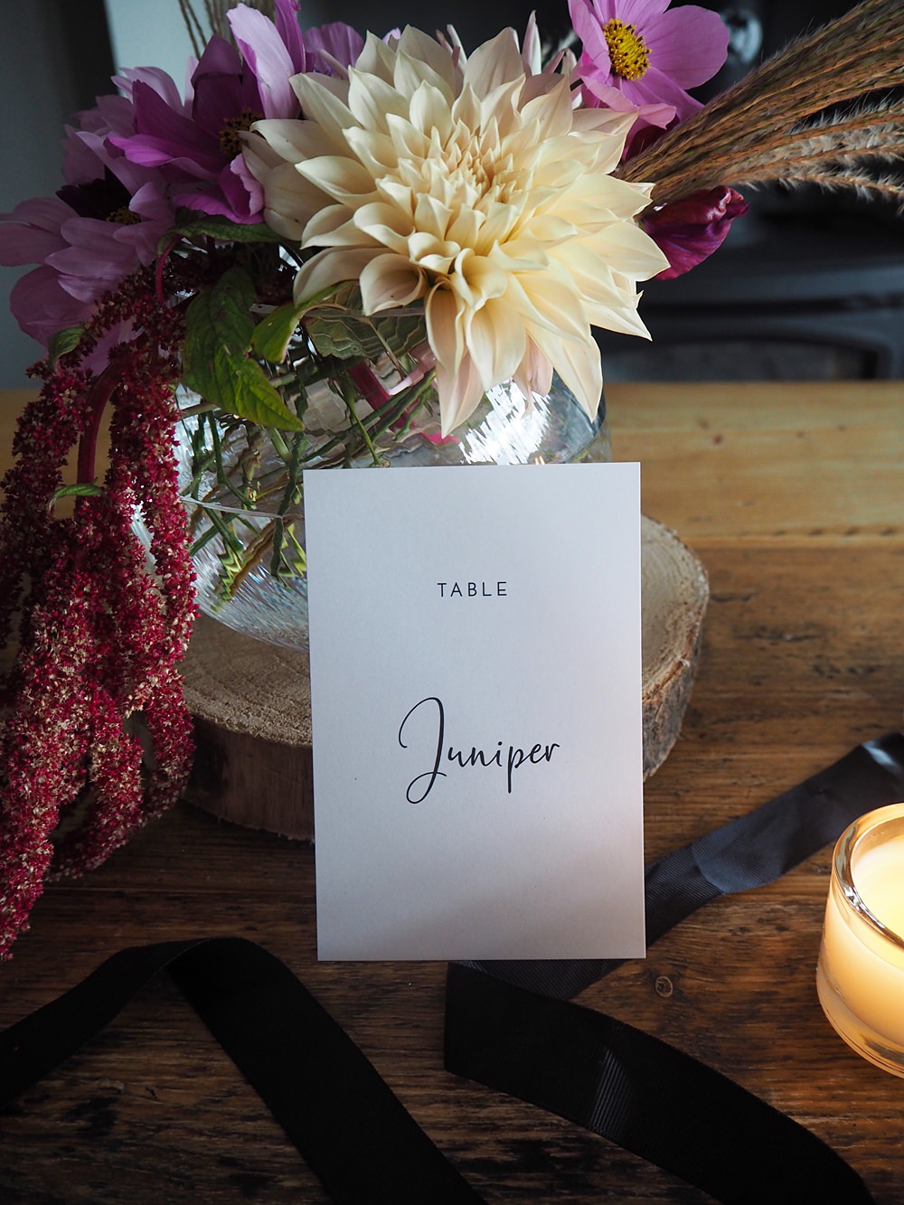Wedding Table Decor Ideas Stationery