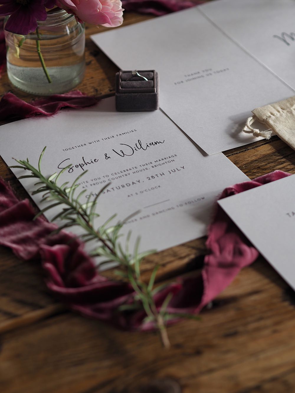 Wedding Table Decor Ideas Stationery
