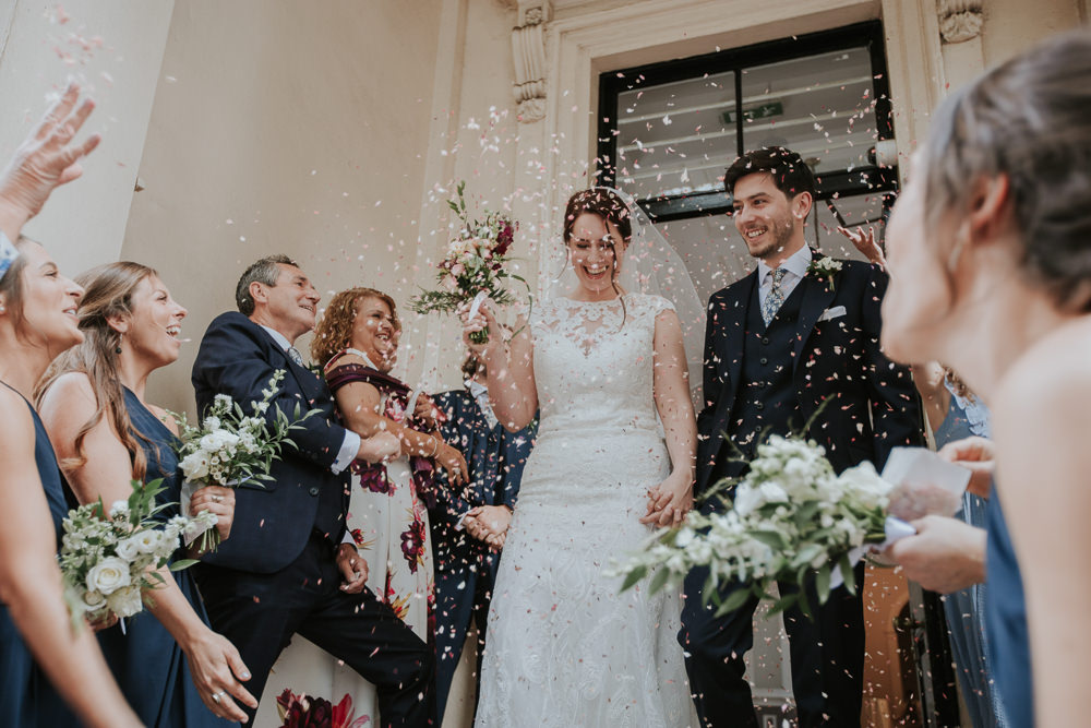 Confetti Throw 10-11 Carlton House Terrace Wedding Grace Pham Photography