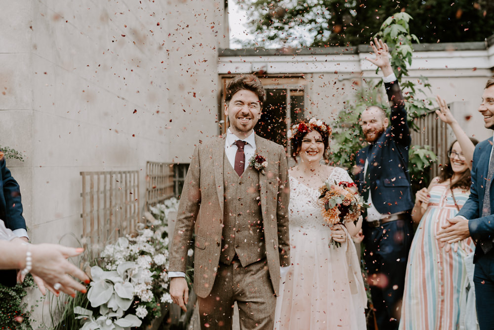 Arnot Hill House Wedding Gina Fernandes Photography Confetti Throw