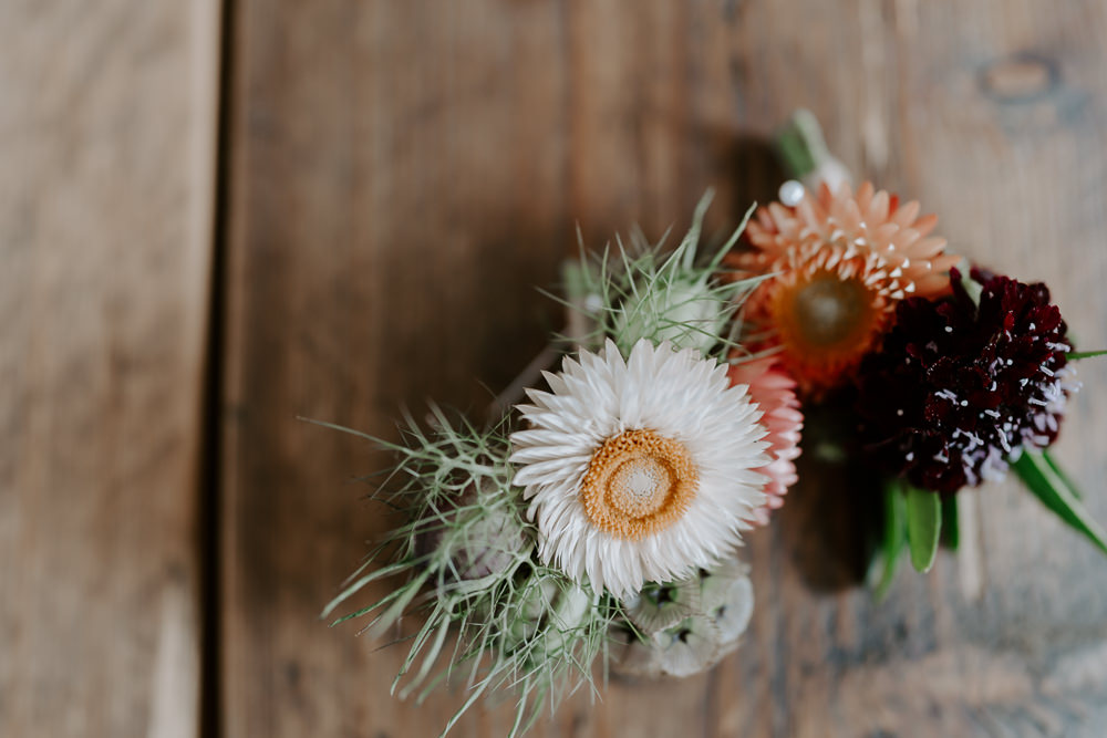 Autumn Flowers Orange Decor Arnot Hill House Wedding Gina Fernandes Photography