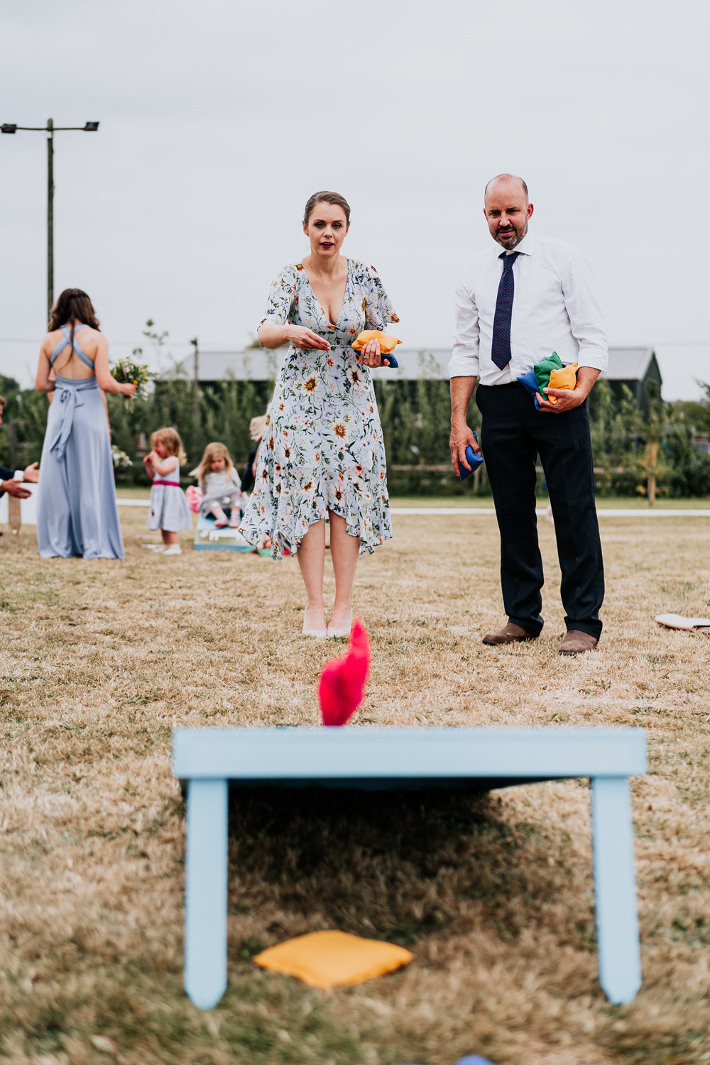 Fete Games Coton House Farm Wedding Stephanie Butt Photography
