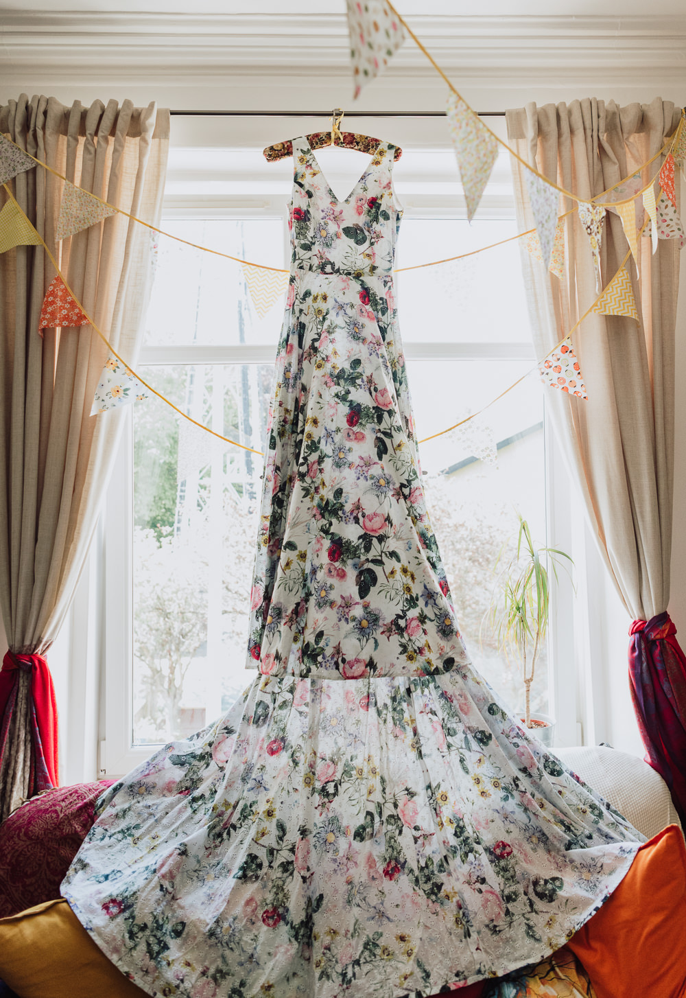 Fun Budget Wedding Donna Murray Photography Dress Gown Bride Bridal Floral Flowers