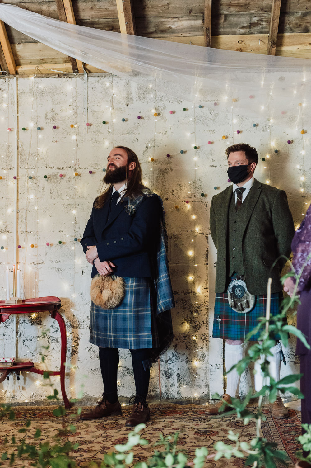 Groom Groomsmen Kilts Suits Fun Budget Wedding Donna Murray Photography