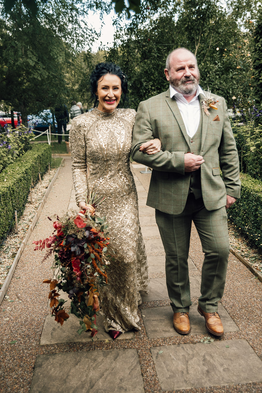 Gold Autumn Wedding Rebecca Love Photo