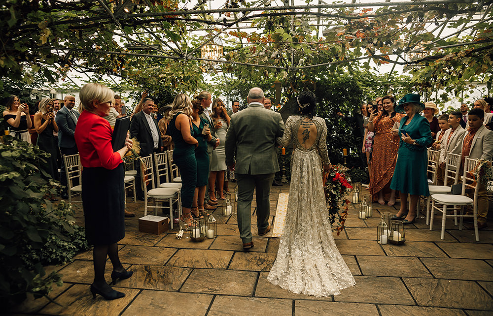 Gold Autumn Wedding Rebecca Love Photo