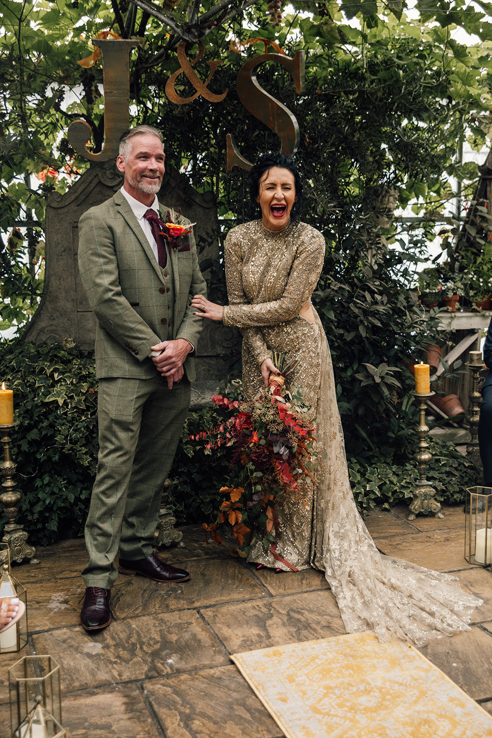 Gold Autumn Wedding Rebecca Love Photo