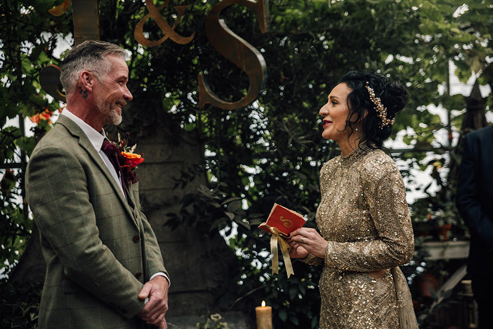 Gold Autumn Wedding Rebecca Love Photo