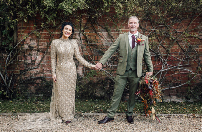 Gold Autumn Wedding Rebecca Love Photo