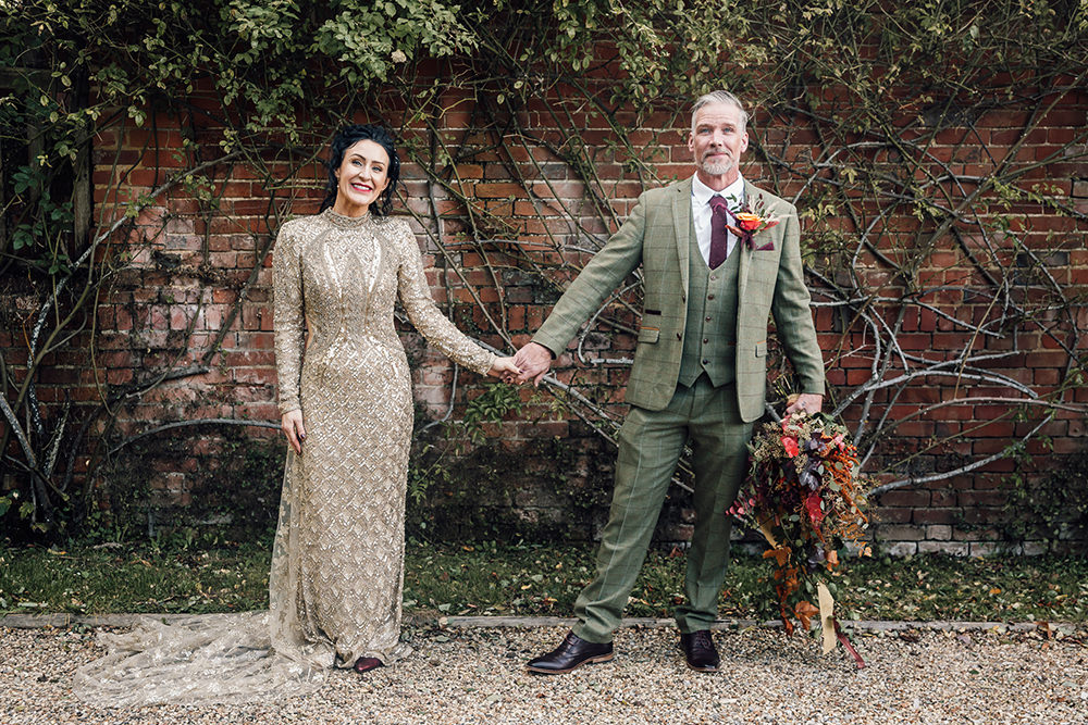 Gold Autumn Wedding Rebecca Love Photo