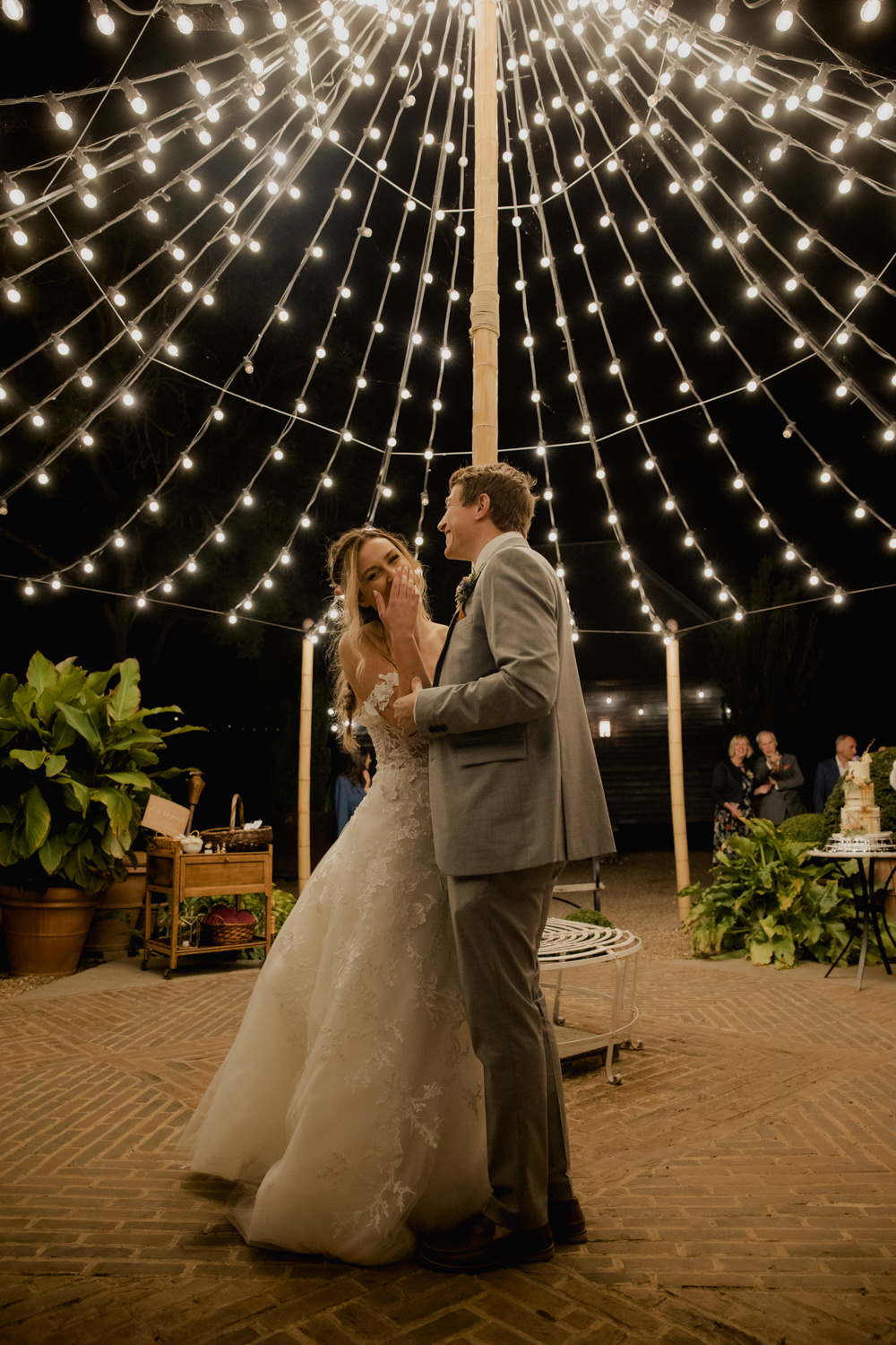 Festoon Light Canopy Greatest Showman Wedding Kerry Ann Duffy