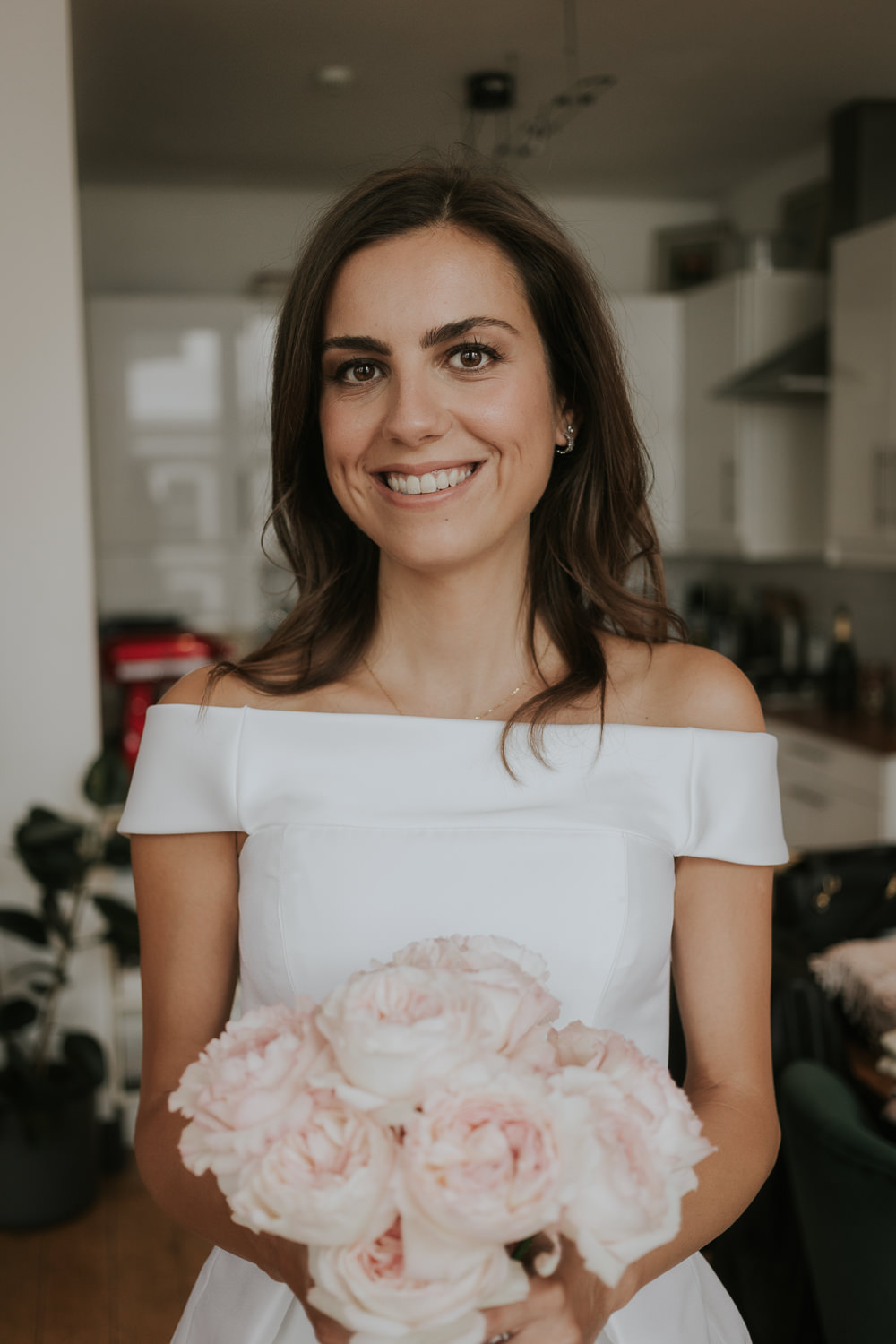 Bride Bridal Natural Make Up Islington Town Hall Wedding Grace Pham Photography