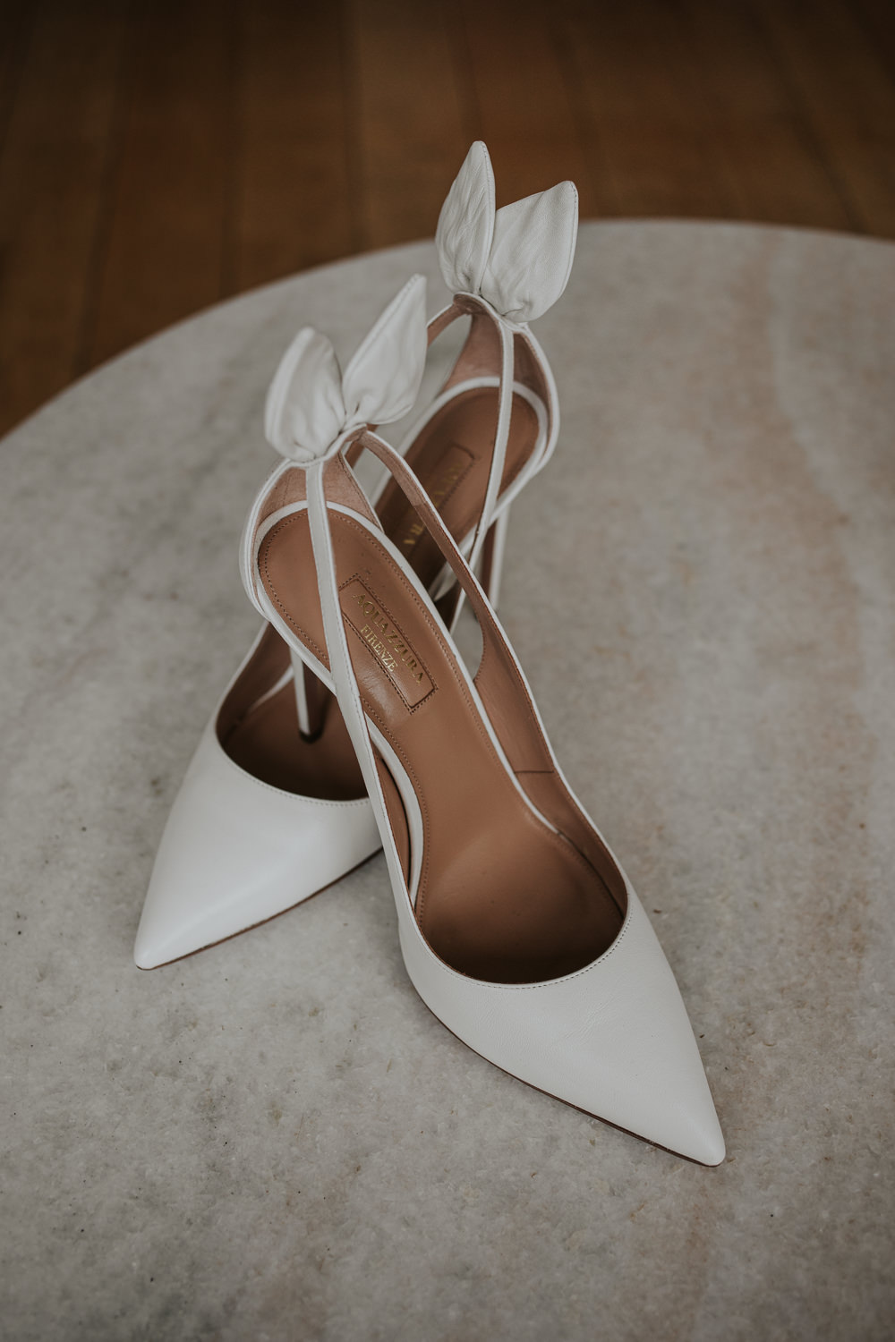 Bride Bridal Shoes Bow Islington Town Hall Wedding Grace Pham Photography