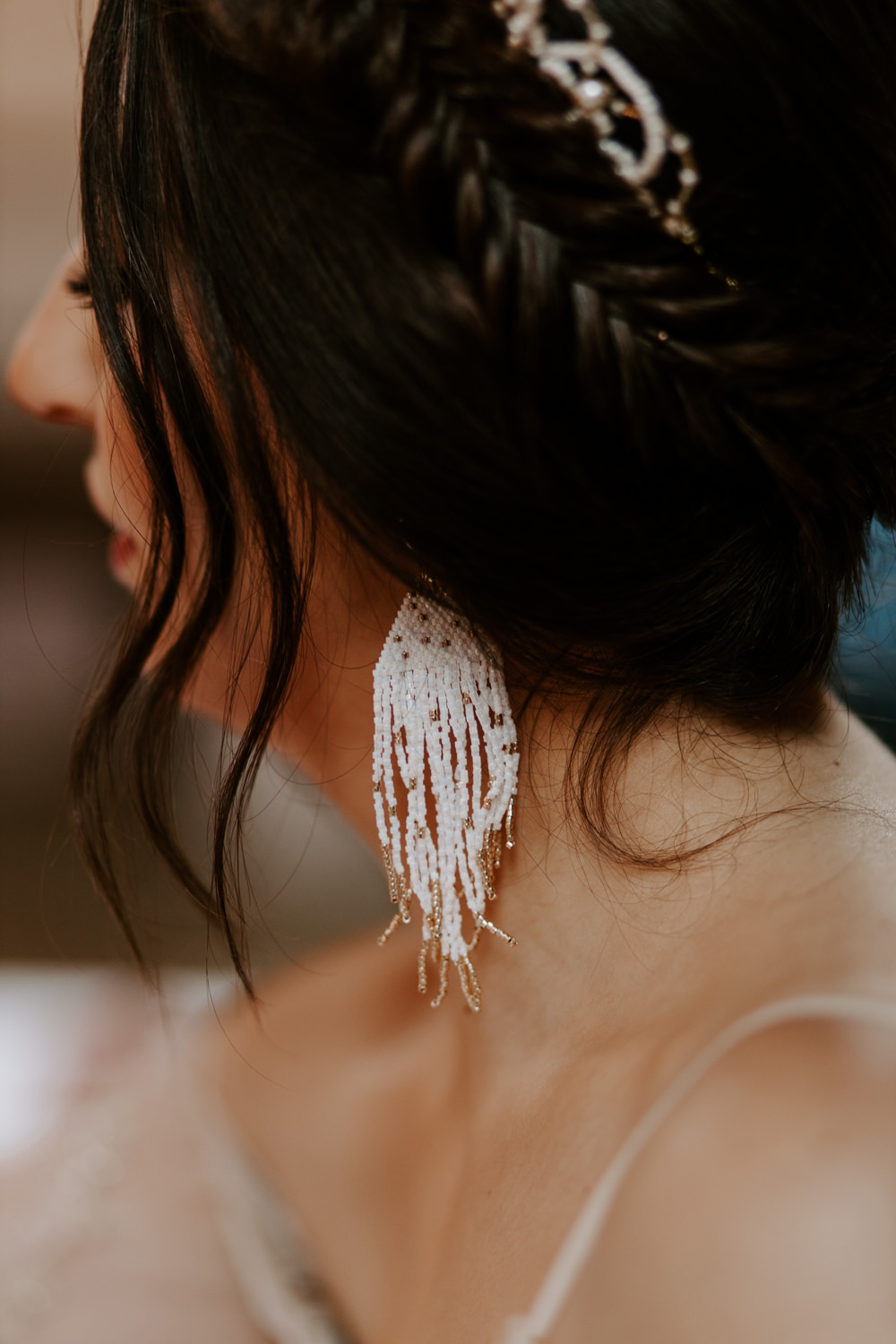 Bride Bridal Hairstyle Up Do Hair Terracotta Wedding Ideas Opperhill Photography