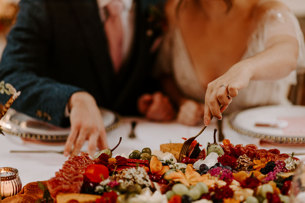 Grazing Board Sharing Platter Food Terracotta Wedding Ideas Opperhill Photography