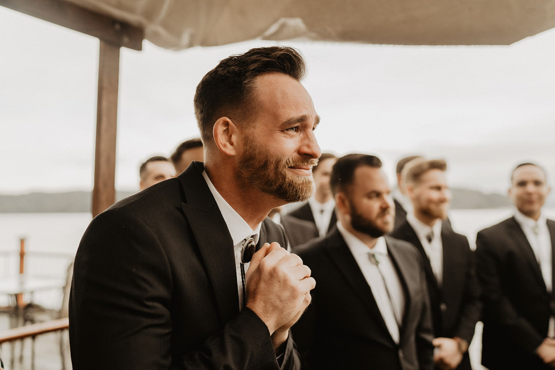 Washington Lakeside Wedding Claudia Noelle Photography